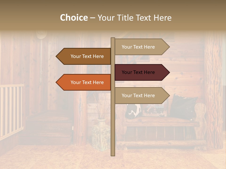 Natural Old Cowboy PowerPoint Template