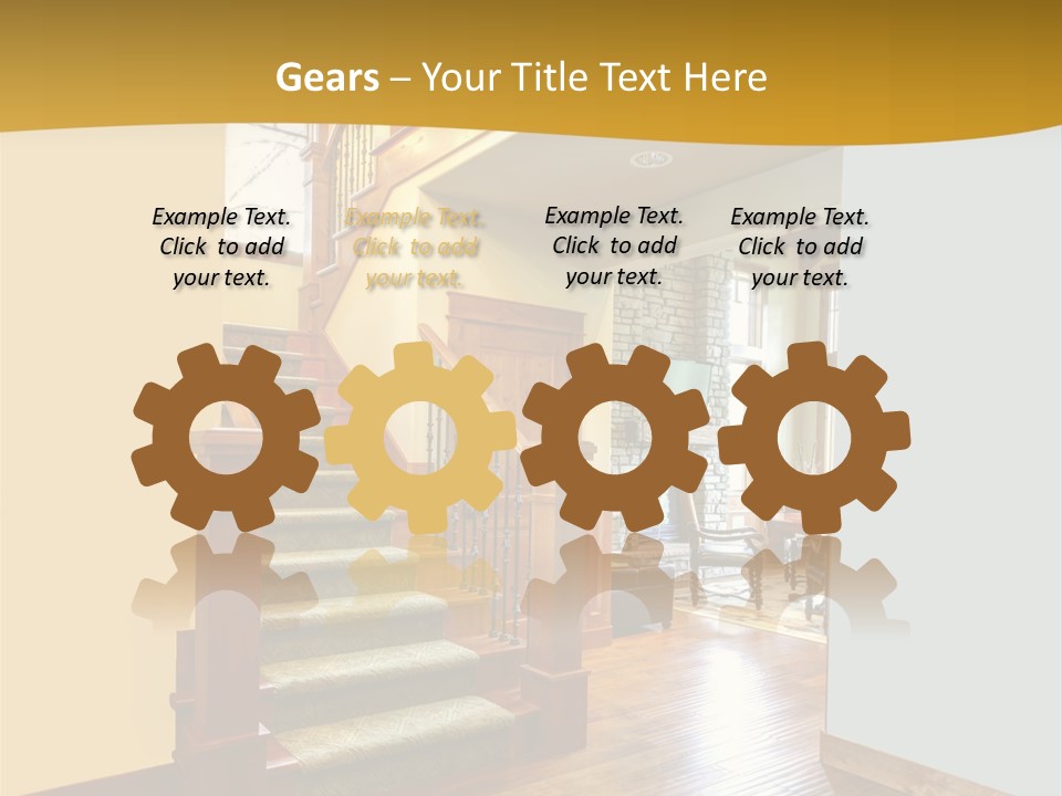 New Background Apartment PowerPoint Template