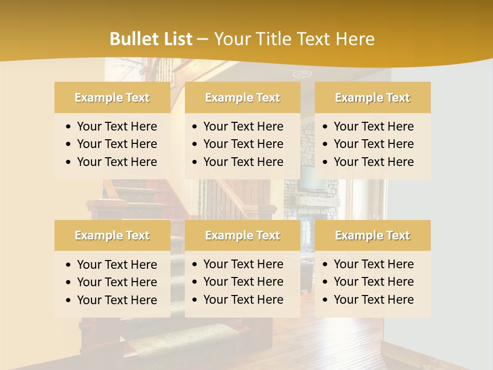 New Background Apartment PowerPoint Template