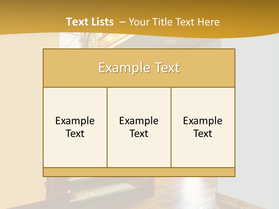 New Background Apartment PowerPoint Template