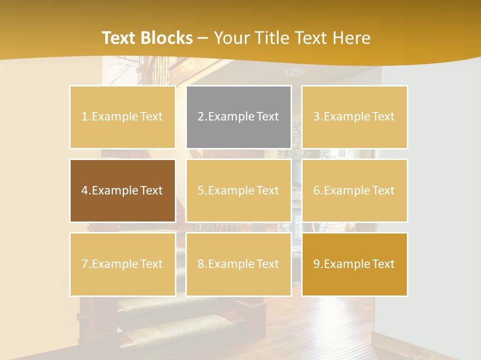 New Background Apartment PowerPoint Template