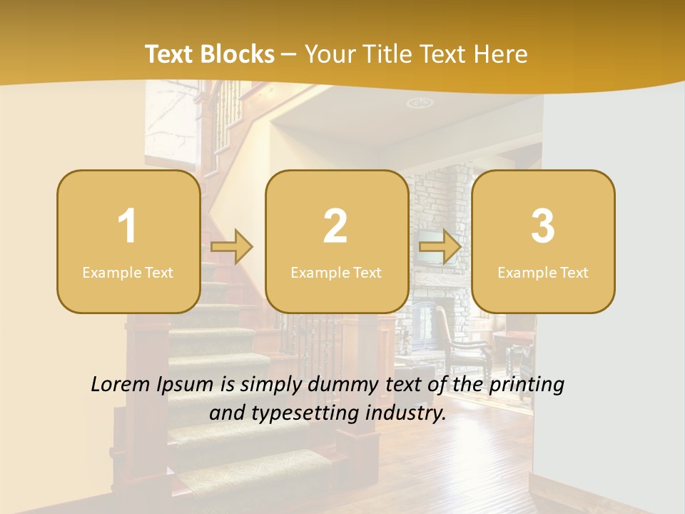 New Background Apartment PowerPoint Template