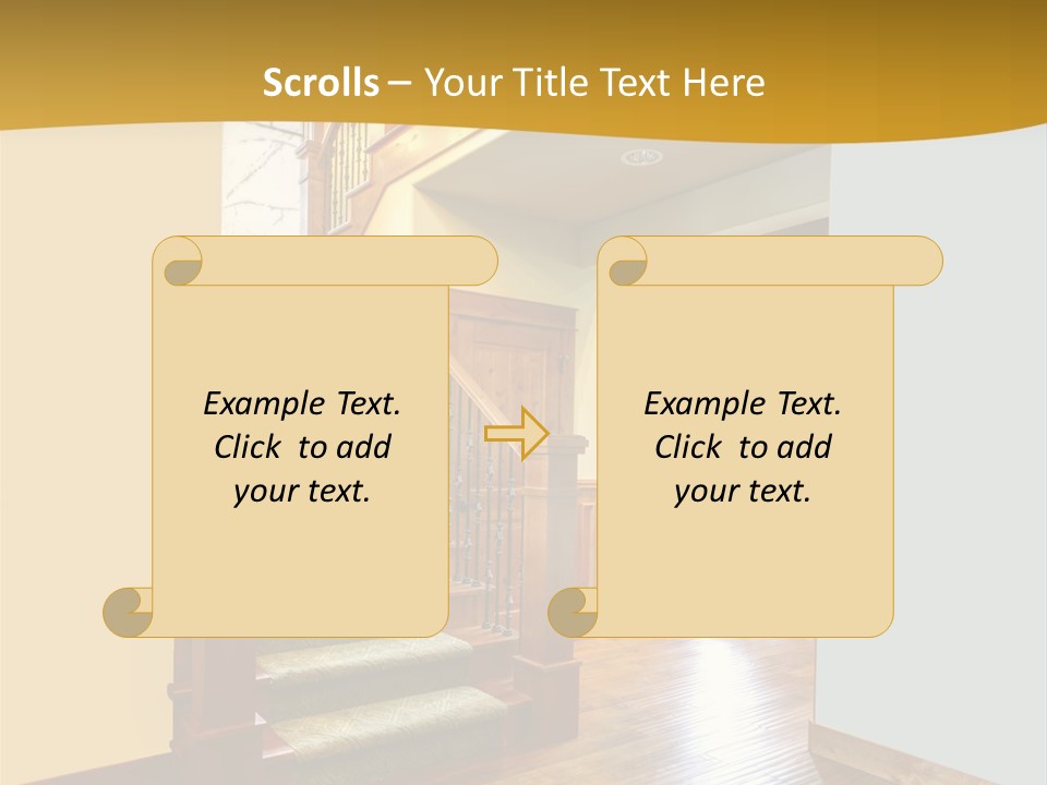 New Background Apartment PowerPoint Template