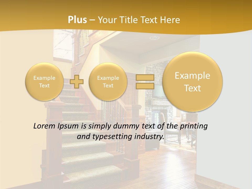 New Background Apartment PowerPoint Template