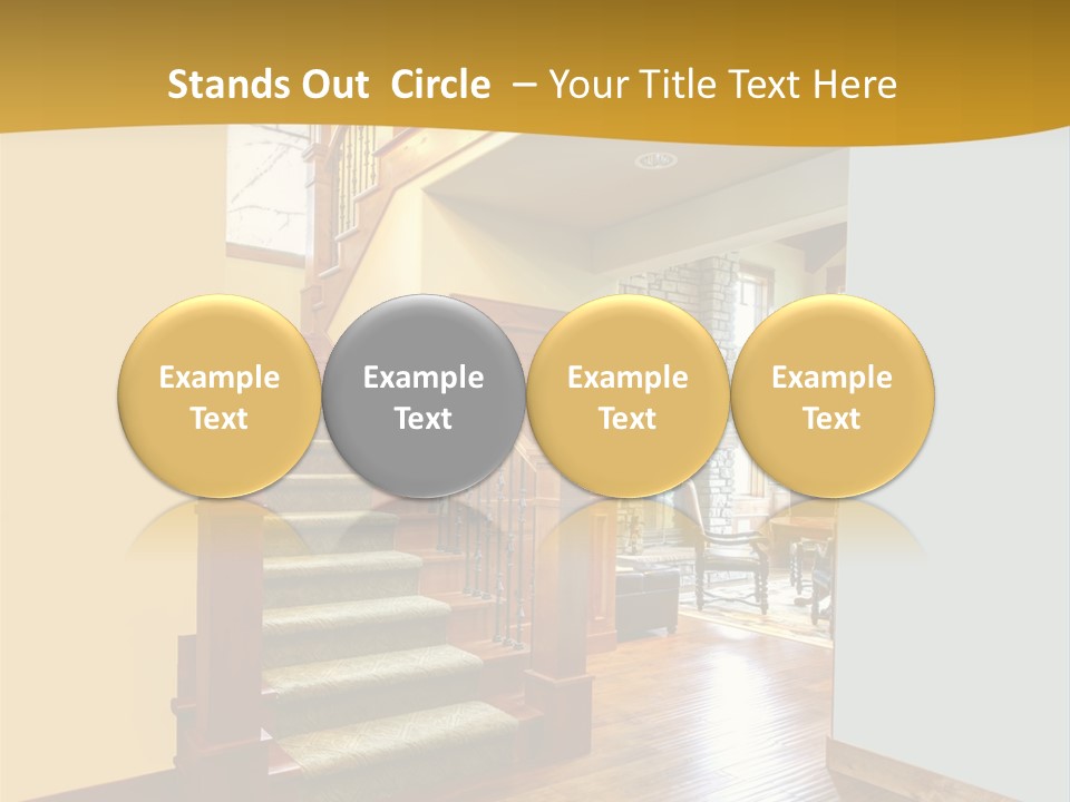 New Background Apartment PowerPoint Template