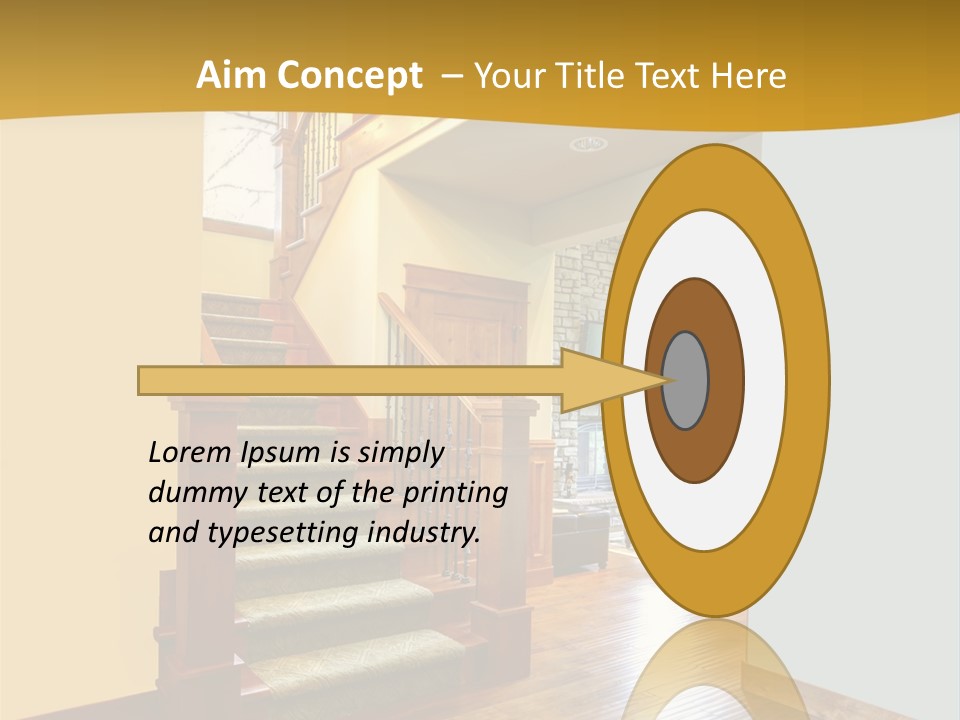 New Background Apartment PowerPoint Template