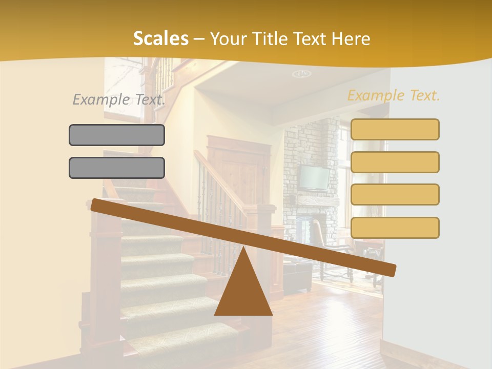 New Background Apartment PowerPoint Template