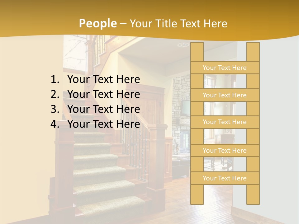 New Background Apartment PowerPoint Template