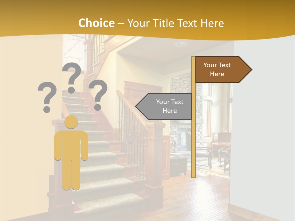 New Background Apartment PowerPoint Template
