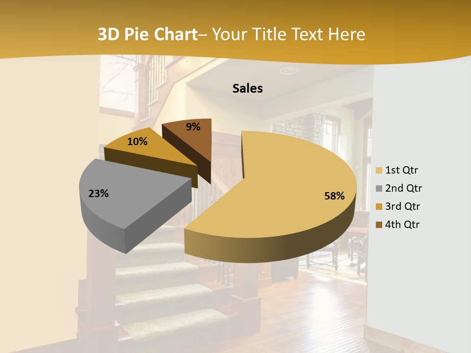 New Background Apartment PowerPoint Template