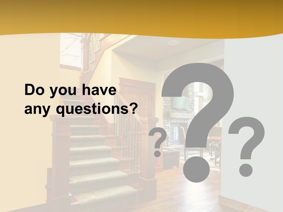 New Background Apartment PowerPoint Template