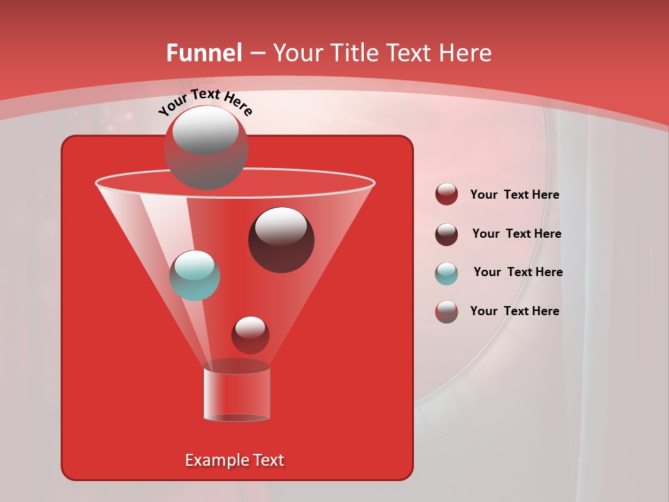 Pok Czerwony Obrus PowerPoint Template