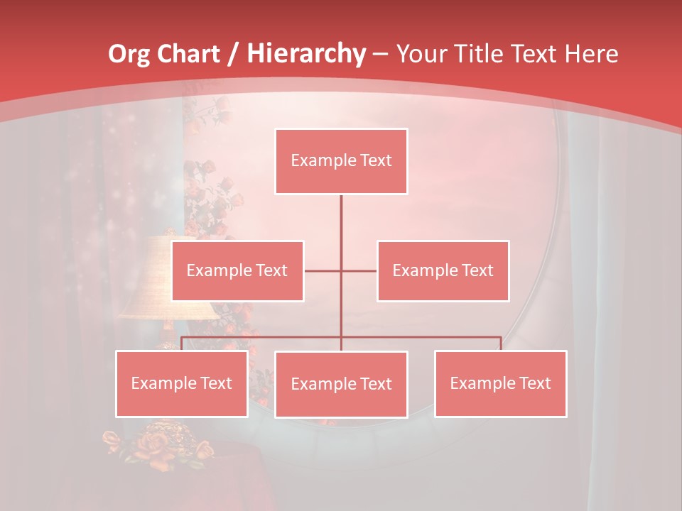 Pok Czerwony Obrus PowerPoint Template