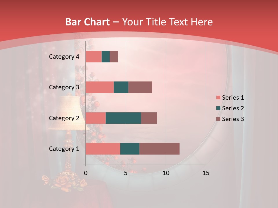 Pok Czerwony Obrus PowerPoint Template