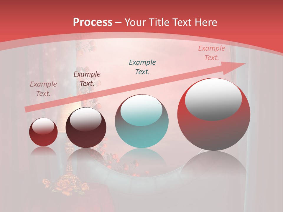 Pok Czerwony Obrus PowerPoint Template