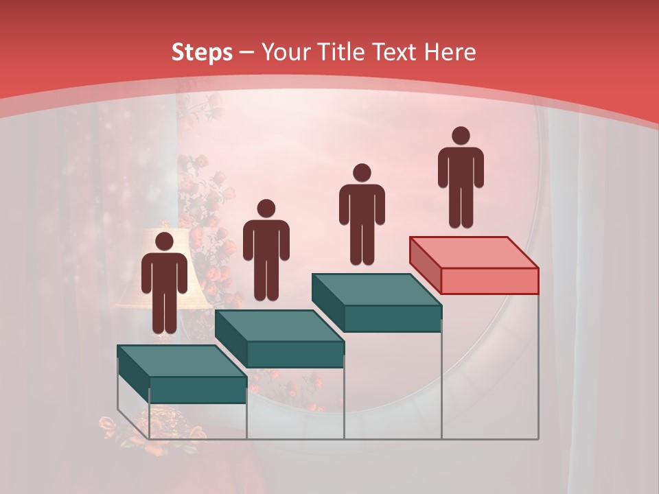 Pok Czerwony Obrus PowerPoint Template