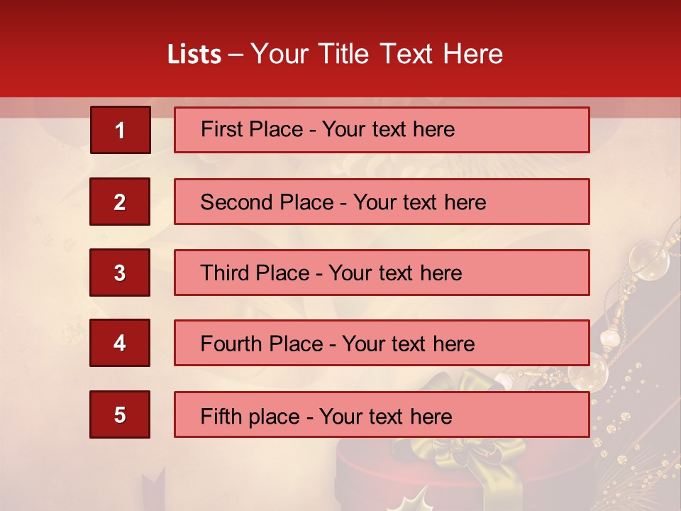 Bombka Jemio Retro PowerPoint Template