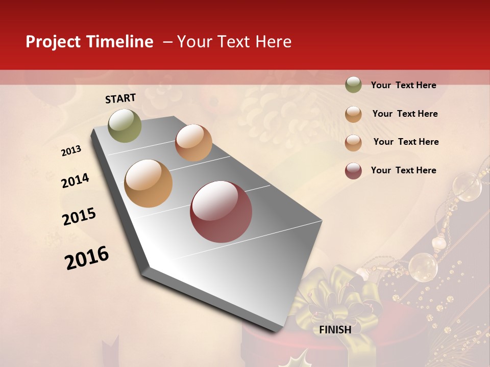 Bombka Jemio Retro PowerPoint Template