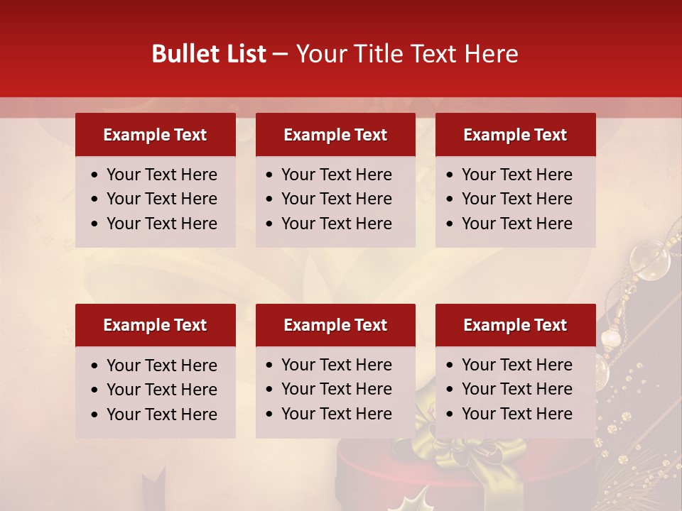 Bombka Jemio Retro PowerPoint Template