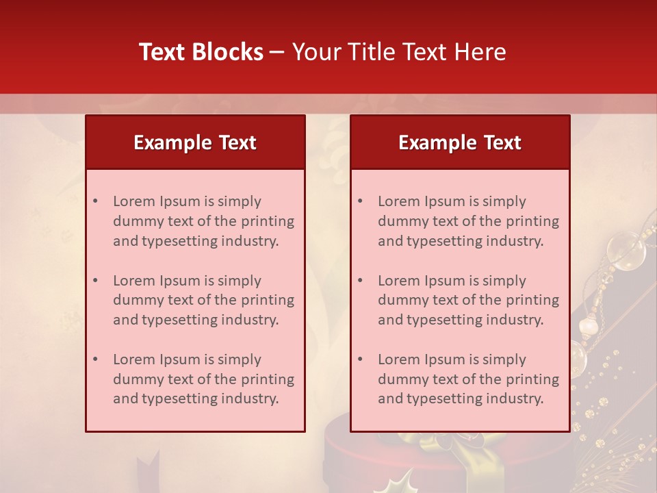 Bombka Jemio Retro PowerPoint Template