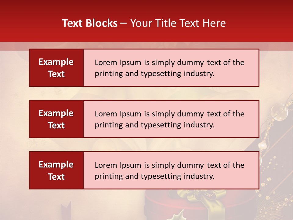 Bombka Jemio Retro PowerPoint Template