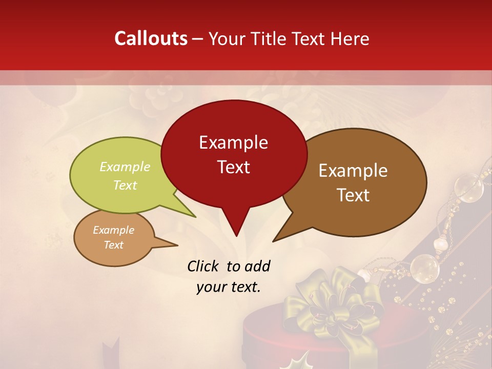 Bombka Jemio Retro PowerPoint Template