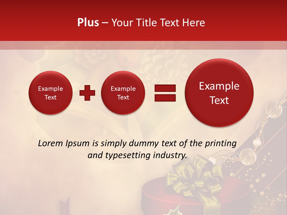 Bombka Jemio Retro PowerPoint Template