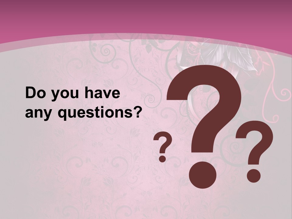 Elegancki Papeteria Walentynki PowerPoint Template