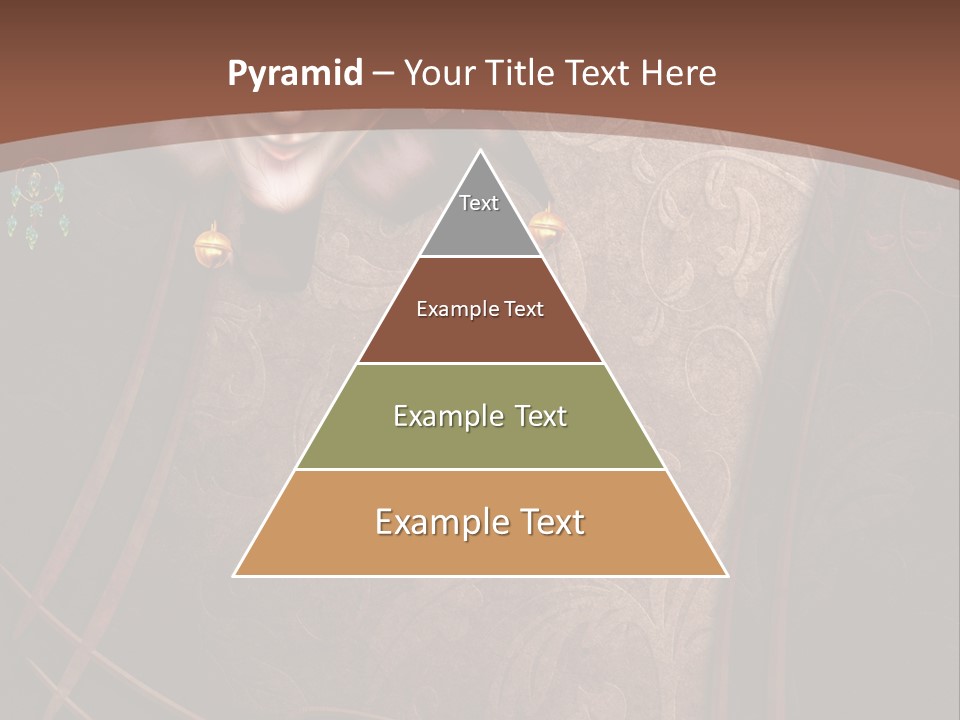 Ramka Maska Ilustracja PowerPoint Template