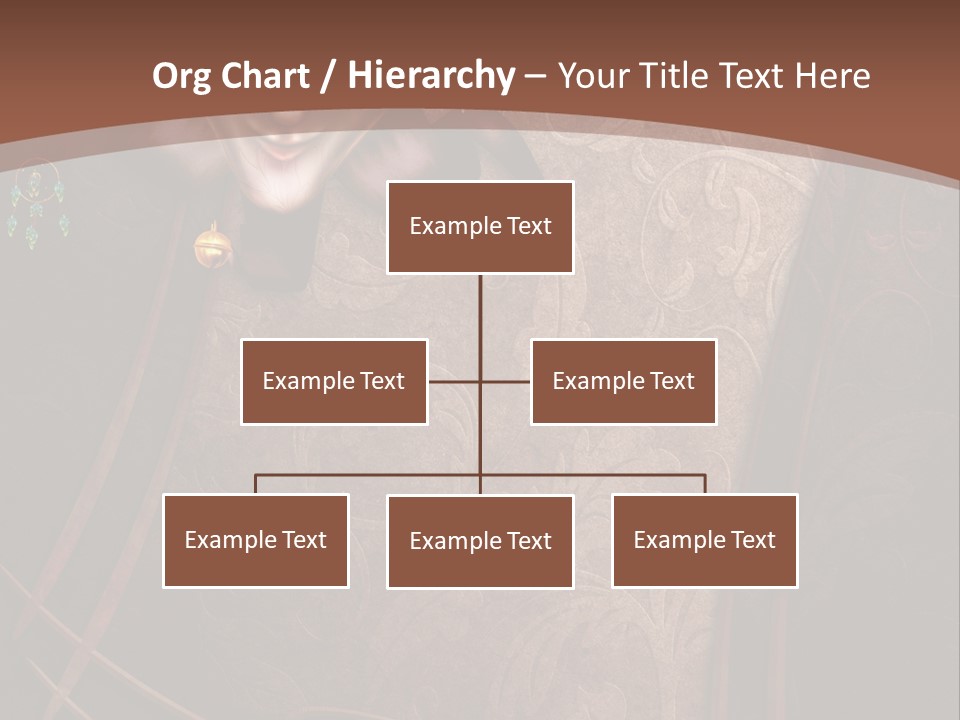 Ramka Maska Ilustracja PowerPoint Template