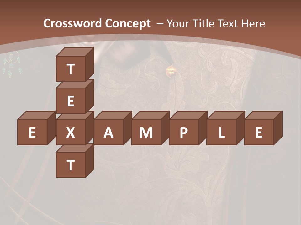 Ramka Maska Ilustracja PowerPoint Template