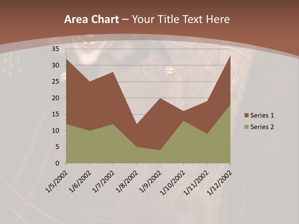 Ramka Maska Ilustracja PowerPoint Template