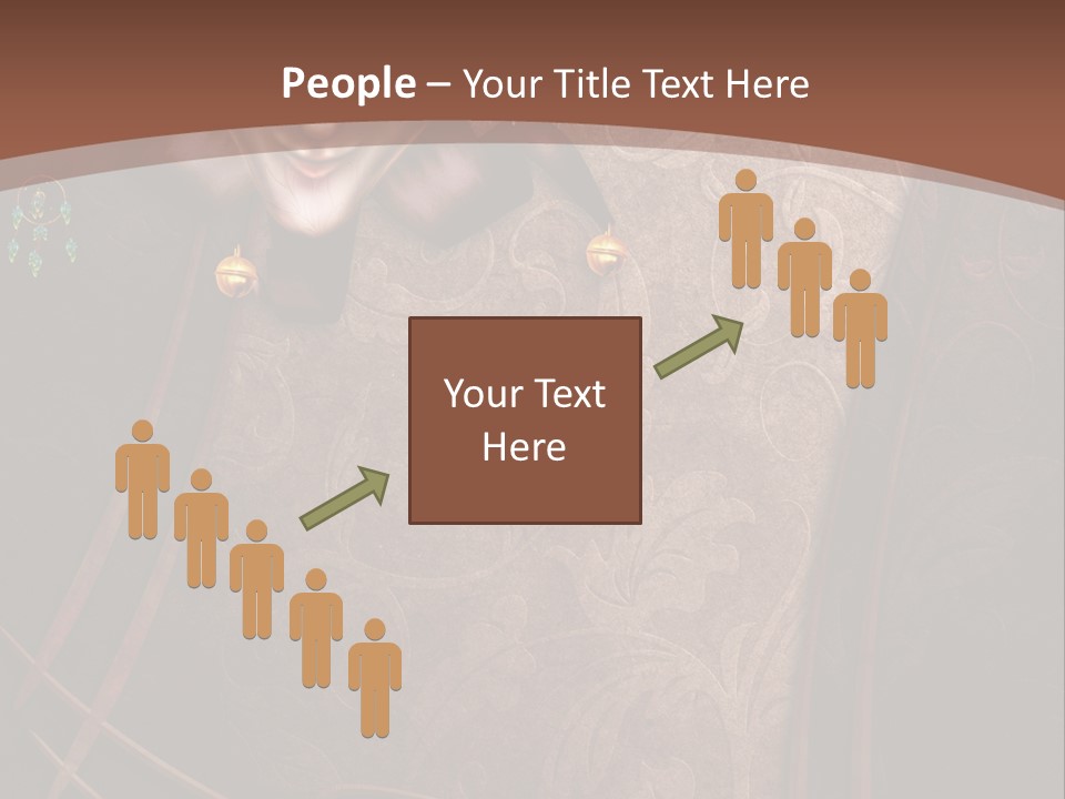 Ramka Maska Ilustracja PowerPoint Template