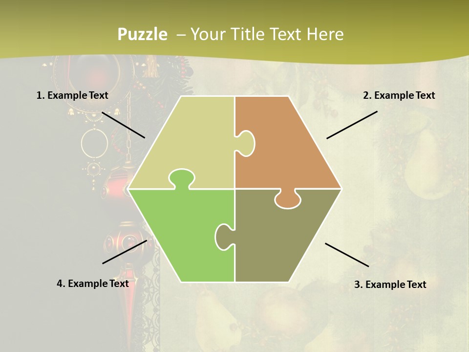 Ilustracja Fantasy Kolorowy PowerPoint Template