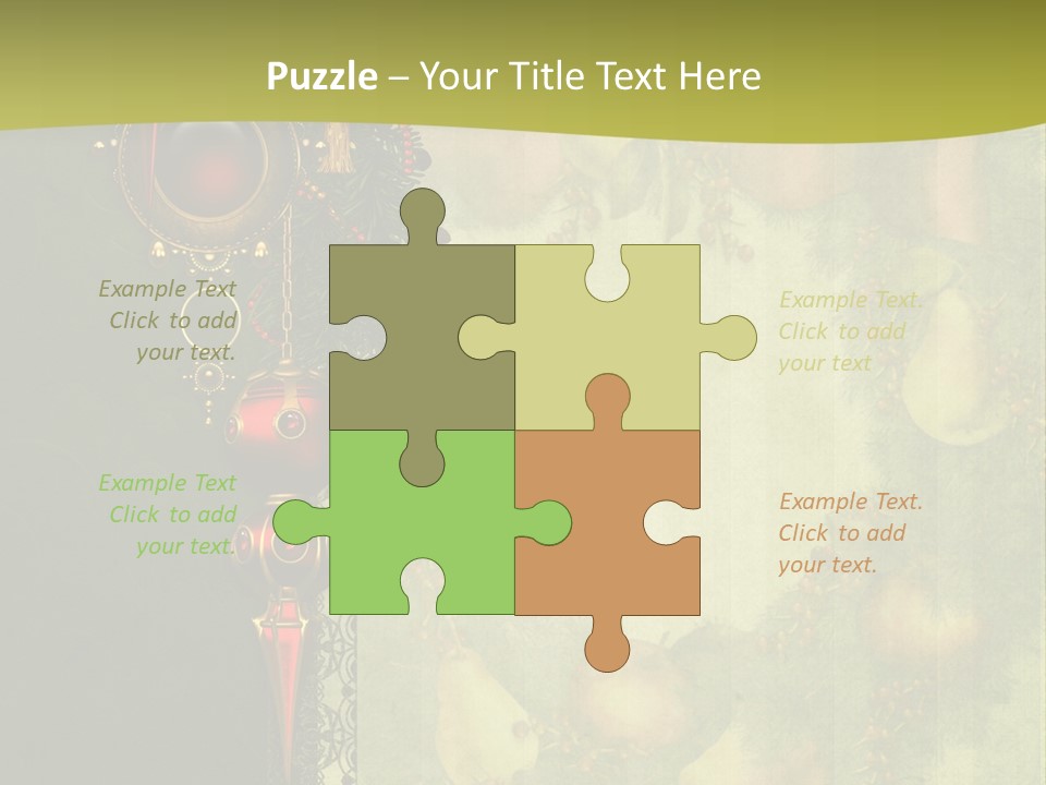 Ilustracja Fantasy Kolorowy PowerPoint Template