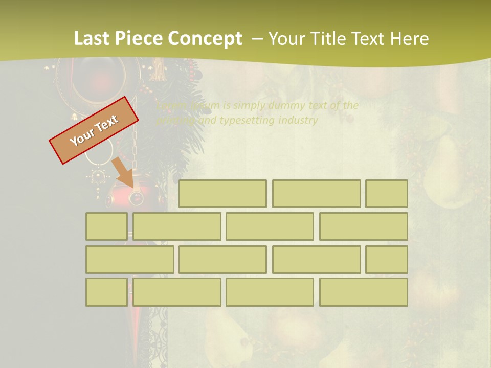 Ilustracja Fantasy Kolorowy PowerPoint Template