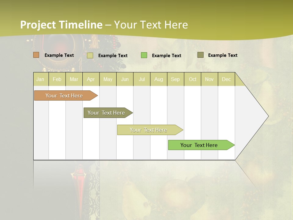 Ilustracja Fantasy Kolorowy PowerPoint Template
