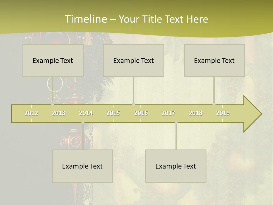 Ilustracja Fantasy Kolorowy PowerPoint Template