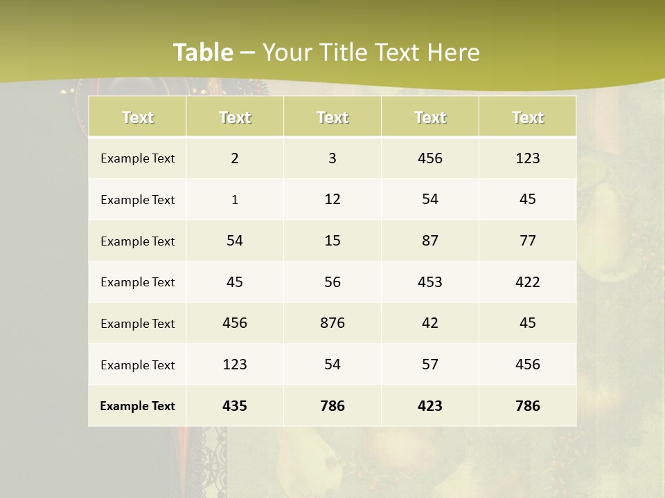 Ilustracja Fantasy Kolorowy PowerPoint Template