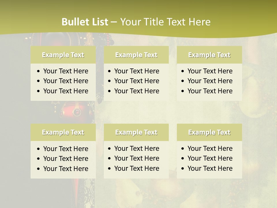 Ilustracja Fantasy Kolorowy PowerPoint Template