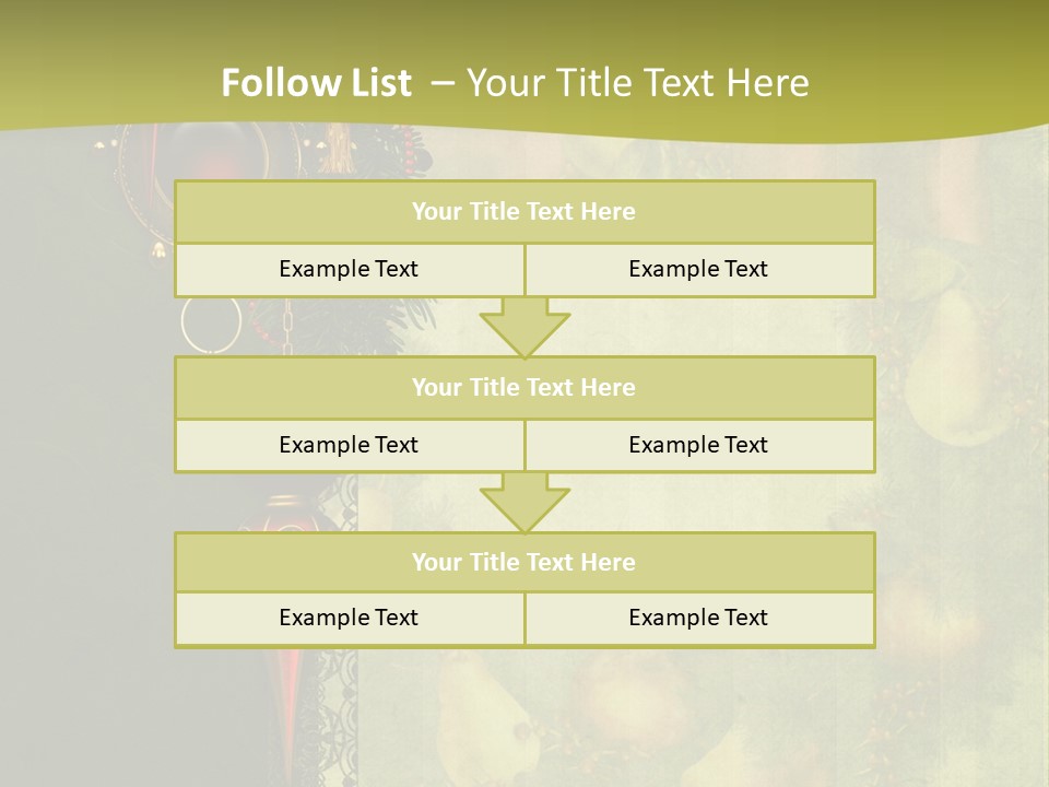 Ilustracja Fantasy Kolorowy PowerPoint Template