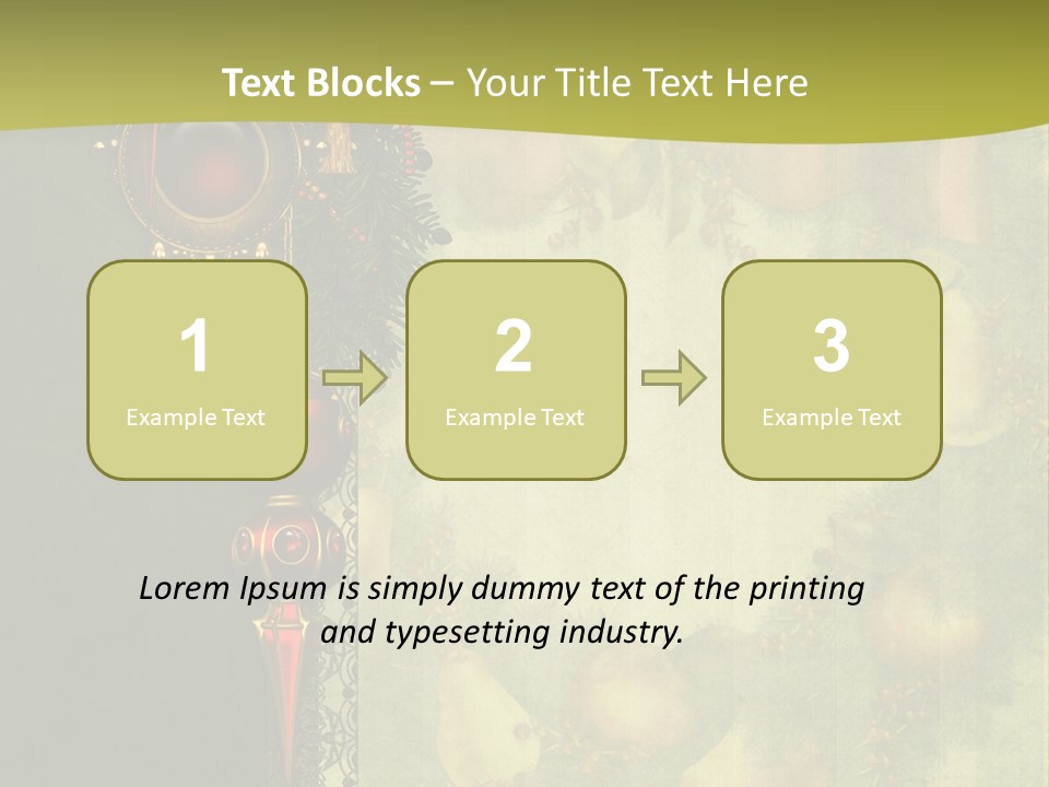 Ilustracja Fantasy Kolorowy PowerPoint Template