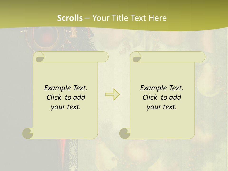 Ilustracja Fantasy Kolorowy PowerPoint Template