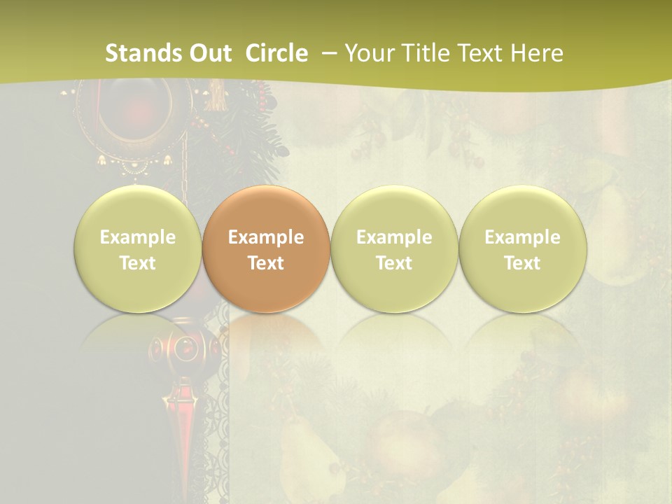 Ilustracja Fantasy Kolorowy PowerPoint Template