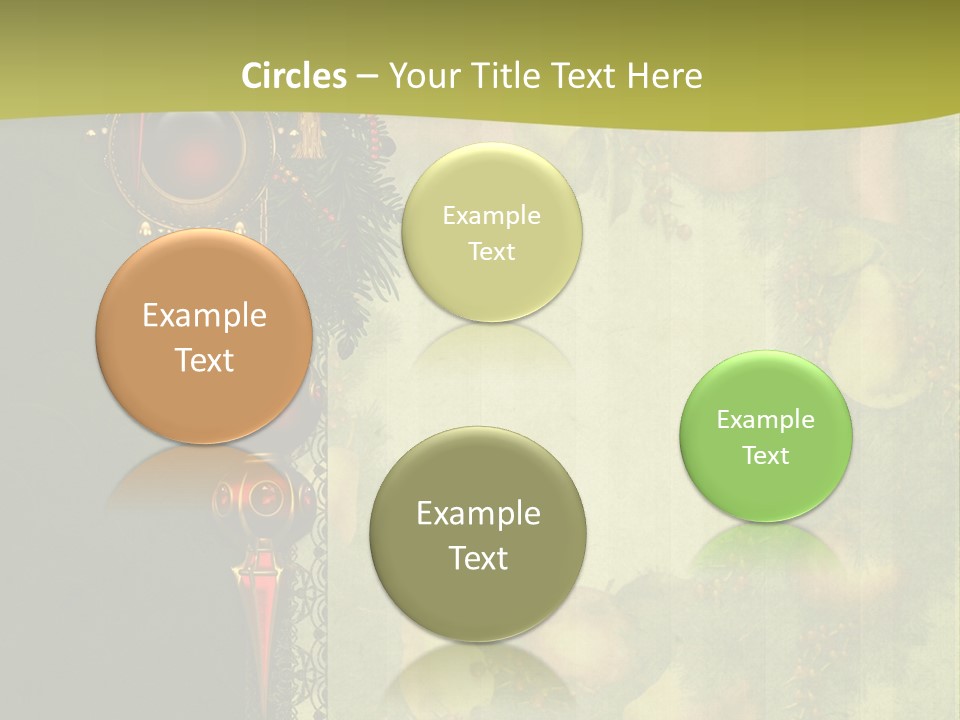 Ilustracja Fantasy Kolorowy PowerPoint Template