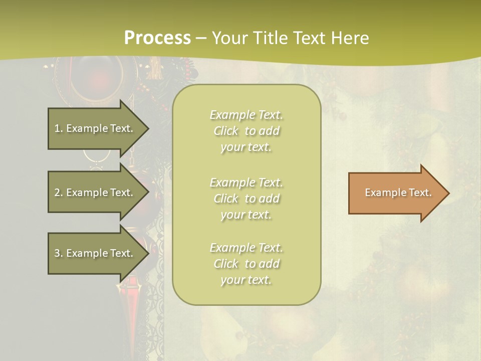 Ilustracja Fantasy Kolorowy PowerPoint Template
