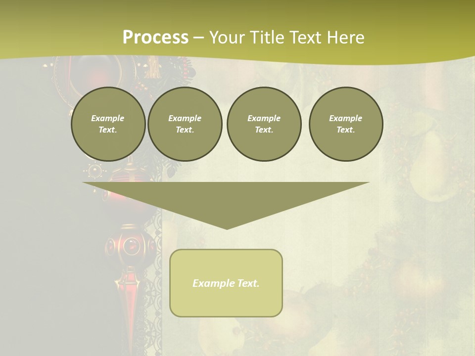 Ilustracja Fantasy Kolorowy PowerPoint Template