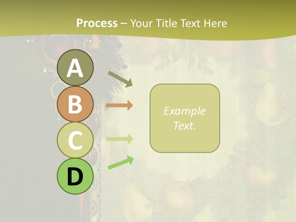 Ilustracja Fantasy Kolorowy PowerPoint Template