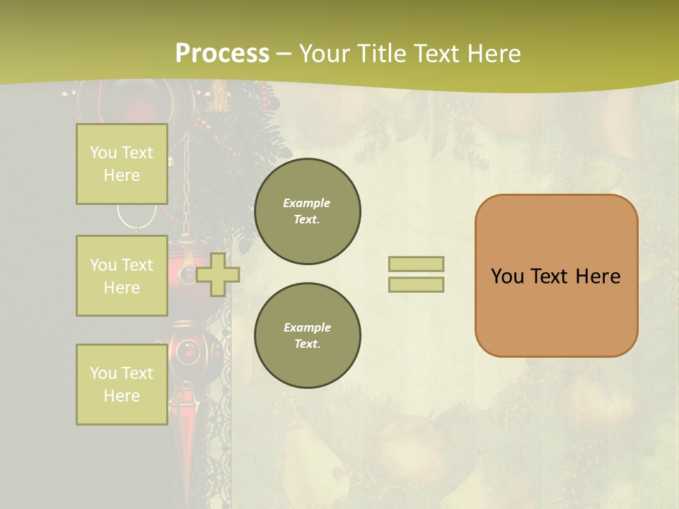 Ilustracja Fantasy Kolorowy PowerPoint Template