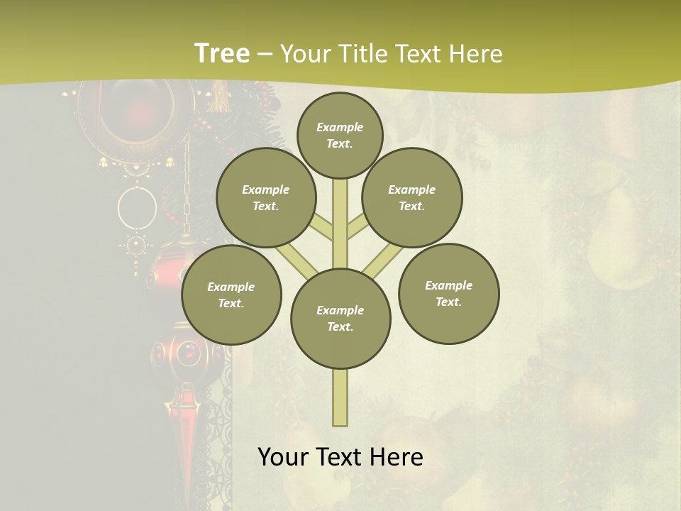 Ilustracja Fantasy Kolorowy PowerPoint Template